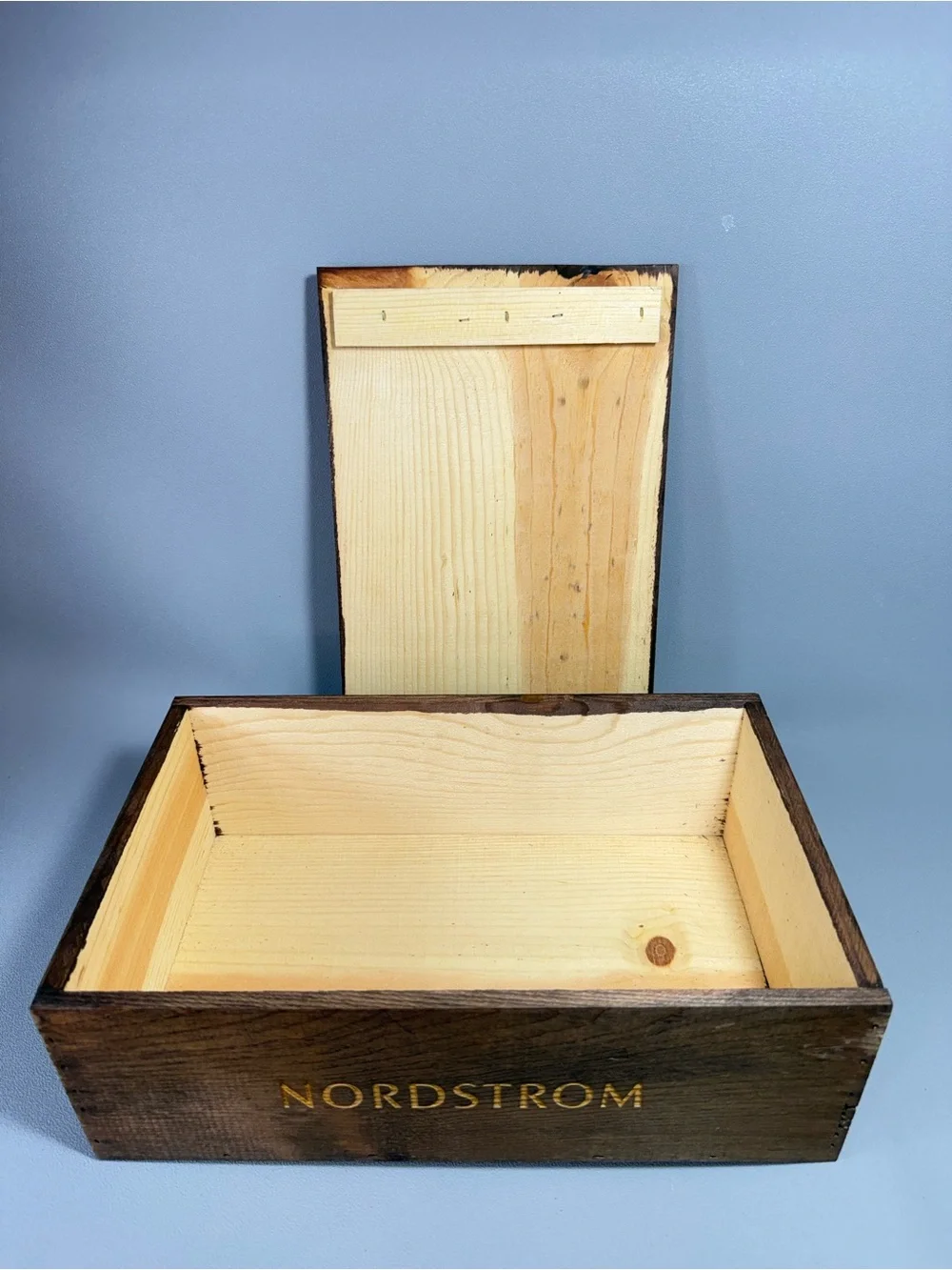 Nordstrom Brown Wooden Storage Box